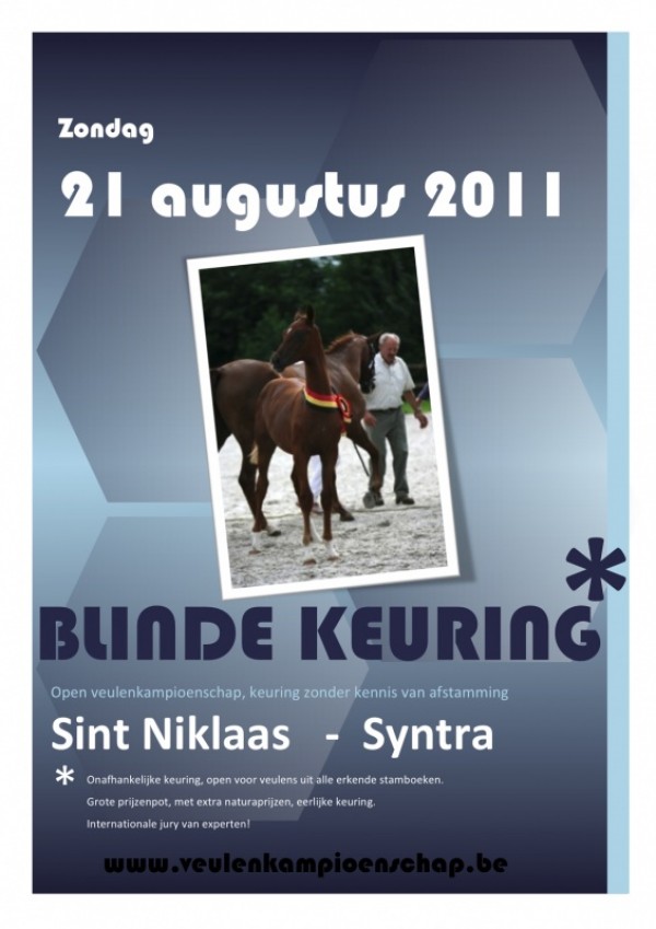 Zondag 21 augustus 2011: Blinde keuring St Niklaas!