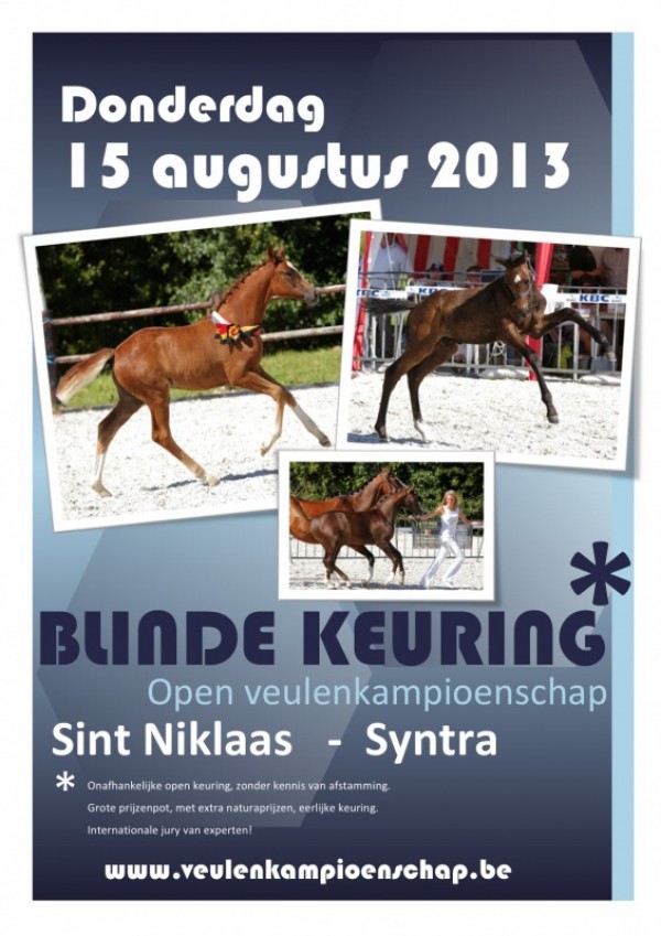 Blinde Keuring 2013: 15 augustus!!